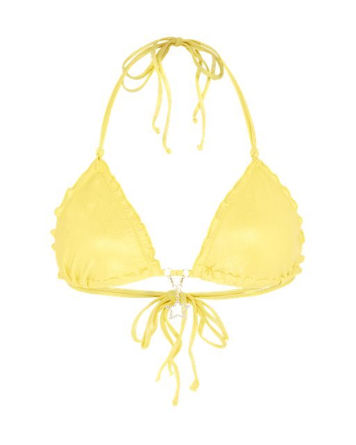 Berry Bikini Top Yellow | Agent Provocateur
