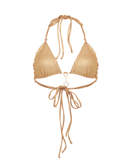 Berry Bikini Top Gold | Agent Provocateur