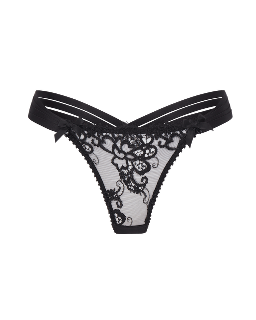 Dioni Thong Black | Agent Provocateur