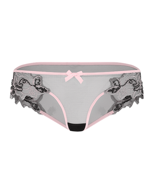 Lindie Full Brief Pink/Black | Agent Provocateur