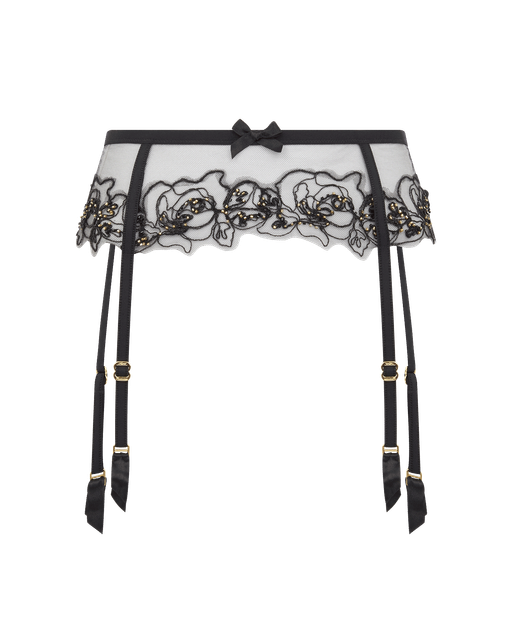 Lindie Suspender Black | Agent Provocateur