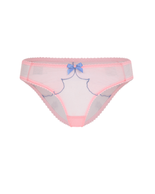 Lorna Full Brief  Baby Pink/Blue | Agent Provocateur