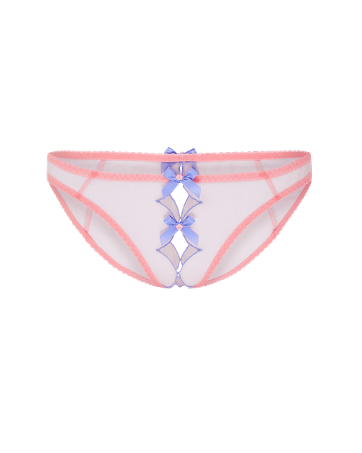 Lorna Ouvert Baby Pink/Blue | Agent Provocateur