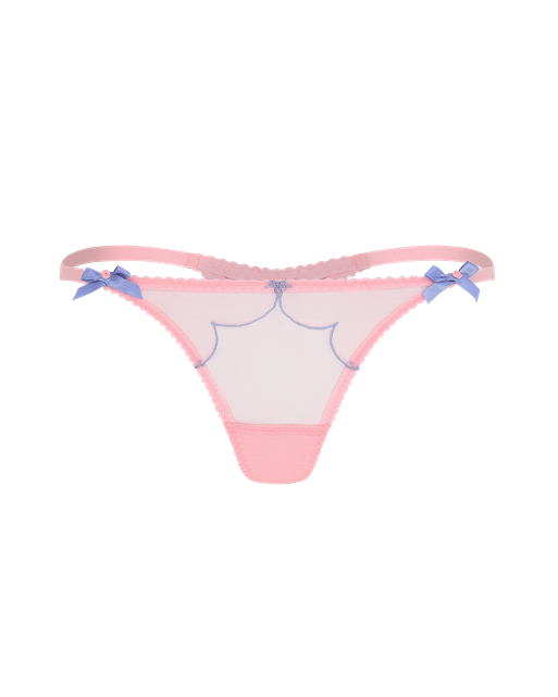 Lorna Thong Baby Pink/Blue | Agent Provocateur