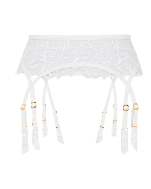 Ozella Suspender White | Agent Provocateur