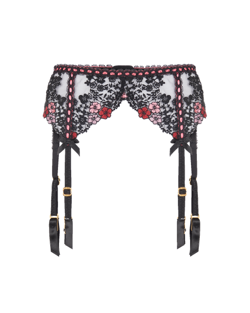 Petunia Suspender Black | Agent Provocateur