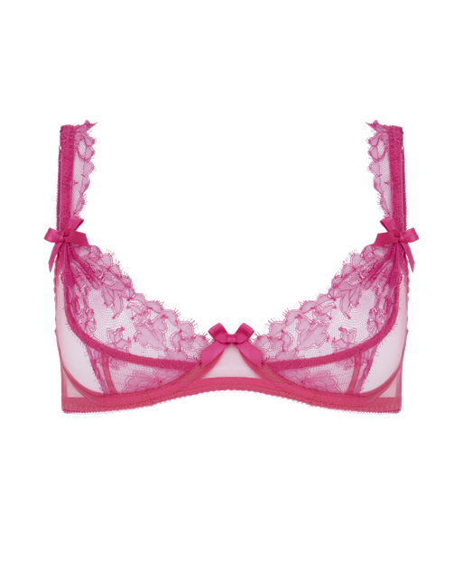 Willa Demi Cup Bra Hot Pink | Agent Provocateur