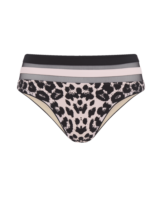 Zenaya High Waisted Bikini Bottom Leopard | Agent Provocateur