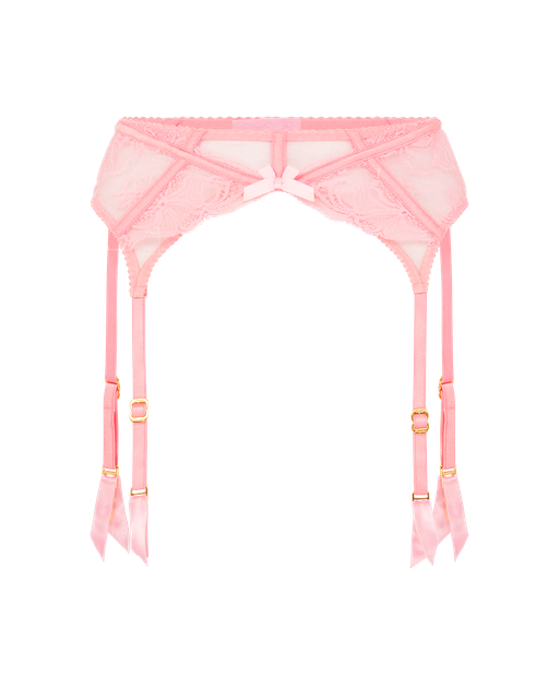 Rozlyn Suspender Baby Pink | Agent Provocateur