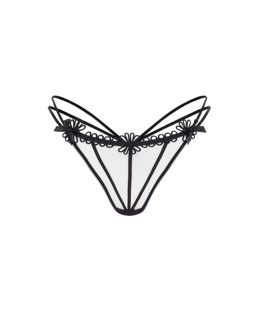 Coletta Thong Black/Sand | Agent Provocateur