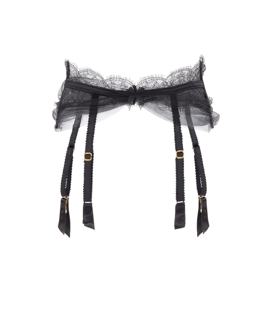 Halley Suspender Black | Agent Provocateur