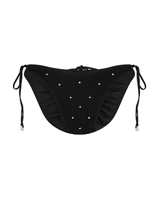 Isameya Bikini Bottom Black/Iridescent | Agent Provocateur