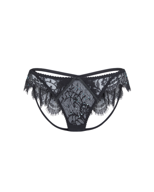 Roxannie Open Back Brief Black | Agent Provocateur
