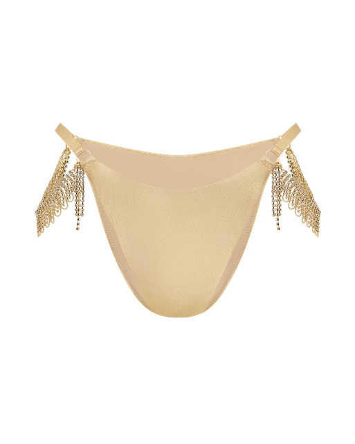 Cassiana Bikini Bottom Gold/Gold | Agent Provocateur