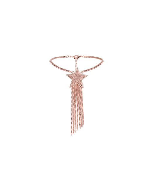 Dustie Anklet Rose Gold/Crystal | Agent Provocateur