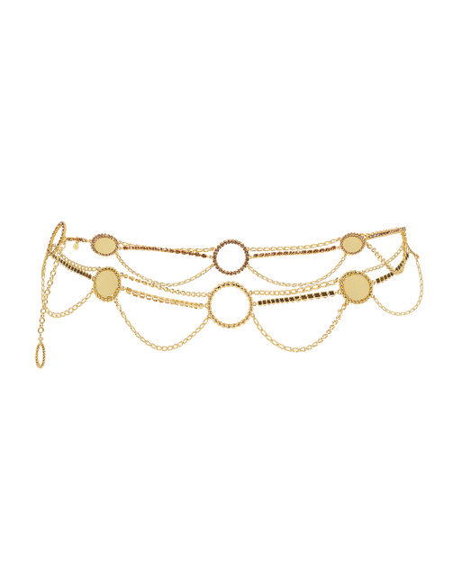 Lucia Belly Chain Gold/Gold | Agent Provocateur