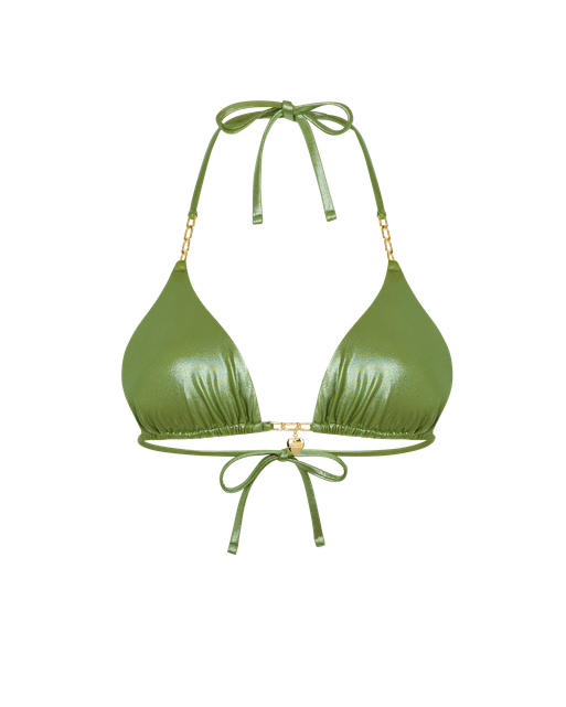 Lyra Bikini Top Green | Agent Provocateur