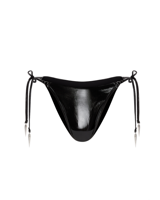 Mika Tie Side Bikini Bottom Black | Agent Provocateur