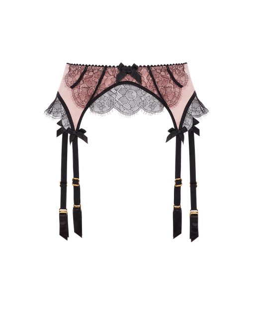 Sammi Suspender Nude/Black | Agent Provocateur