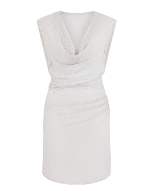 Orina Short Cover Up Silver | Agent Provocateur