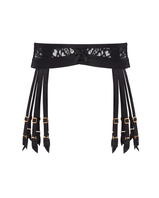 Dioni Suspender Black | Agent Provocateur