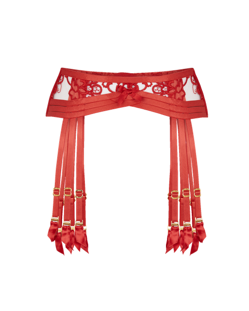 Dioni Suspender Red | Agent Provocateur