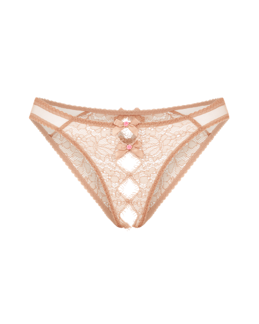 Lorna Lace Ouvert Praline | Agent Provocateur