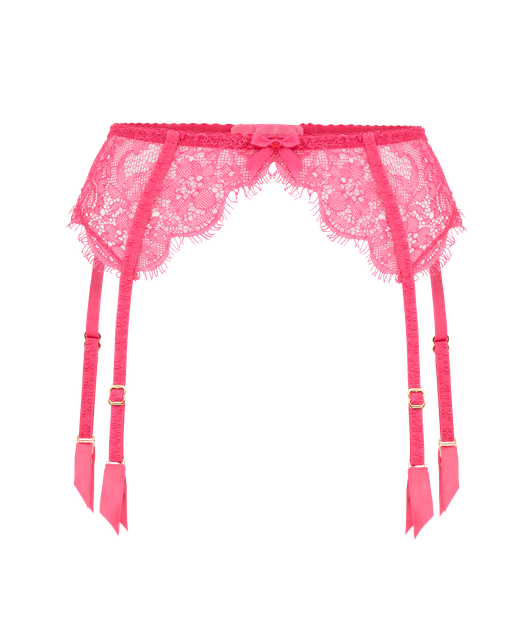 Lorna Lace Suspender Fuchsia | Agent Provocateur