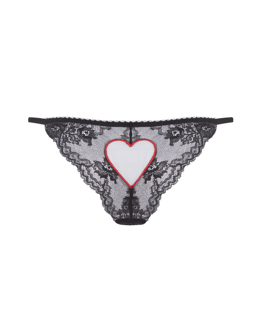 ETTIE LACE FULL BRIEF Black | Agent Provocateur