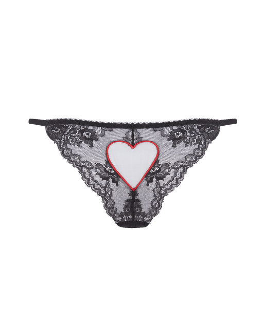 ETTIE LACE OUVERT Black | Agent Provocateur