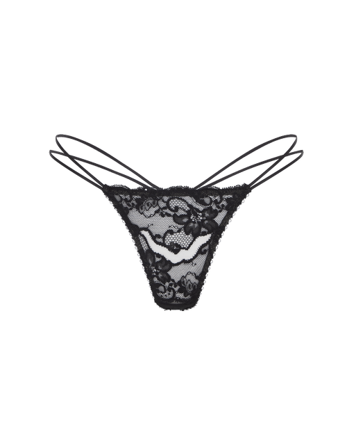Zanah Thong Black | Agent Provocateur