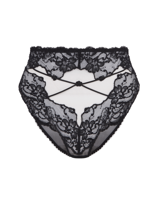 Zanah High Waisted Brief Black | Agent Provocateur