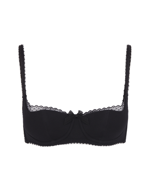 Carri Balconette Underwired Bra Black | Agent Provocateur