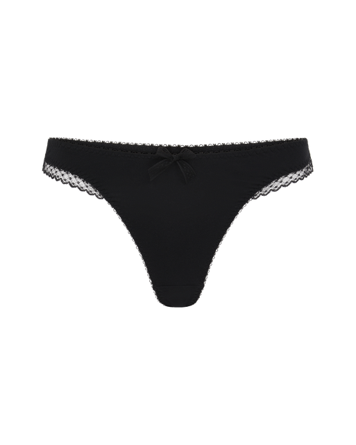 Carri Thong Black | Agent Provocateur