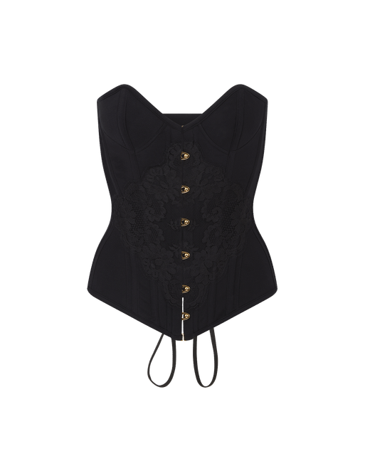 Carri Corset Black | Agent Provocateur