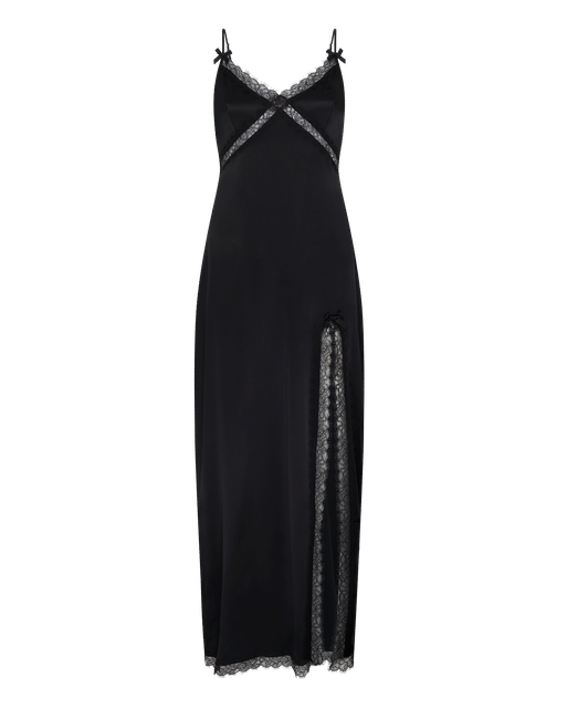 Gisele Long Slip Black | Agent Provocateur