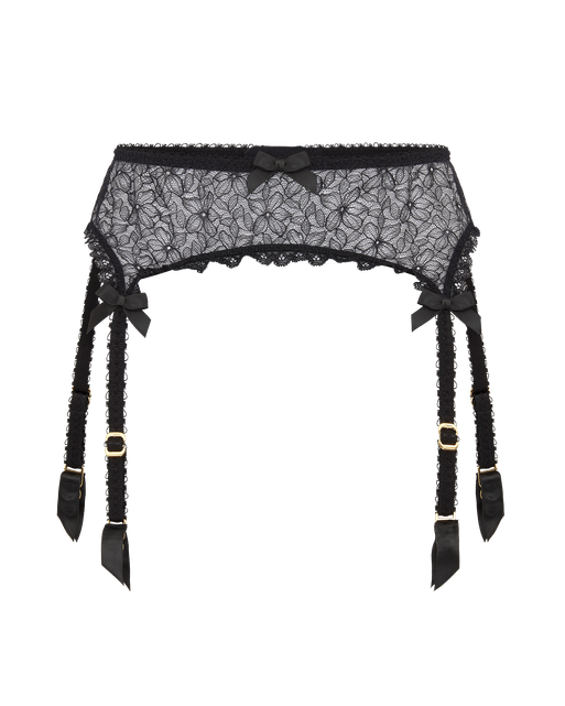 Aliza Suspender Black | Agent Provocateur