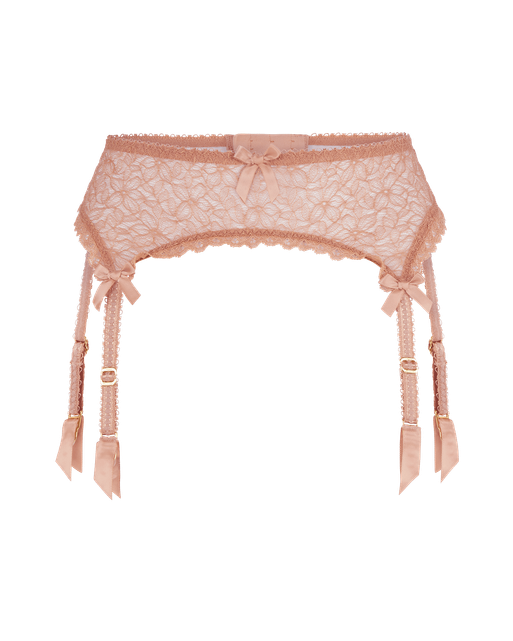 Aliza Suspender Praline | Agent Provocateur