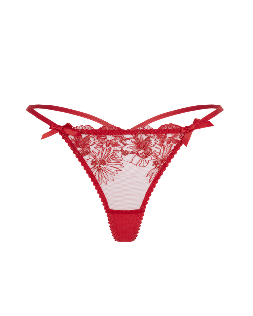 Astria Thong Metallic Red | Agent Provocateur