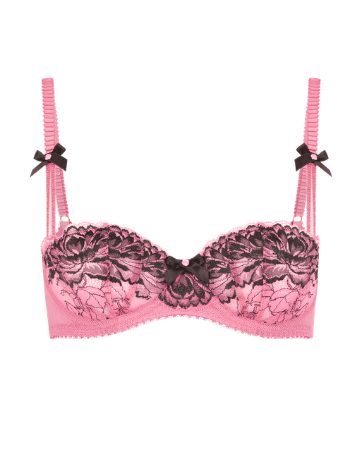 Yara Balconette Underwired Bra Pink | Agent Provocateur