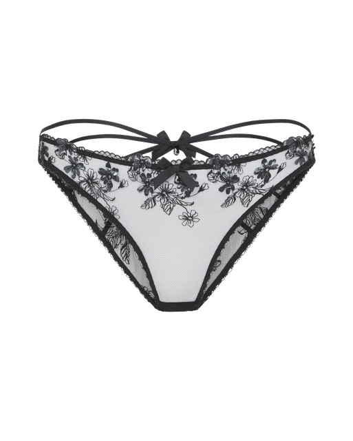 Skylee Full Brief Black/Petrol | Agent Provocateur