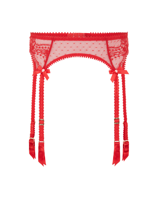 Yuma Suspender Red | Agent Provocateur