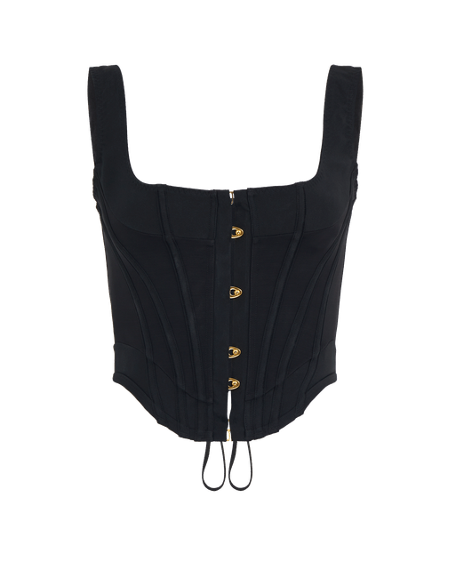 Zena Corset Top Black | Agent Provocateur