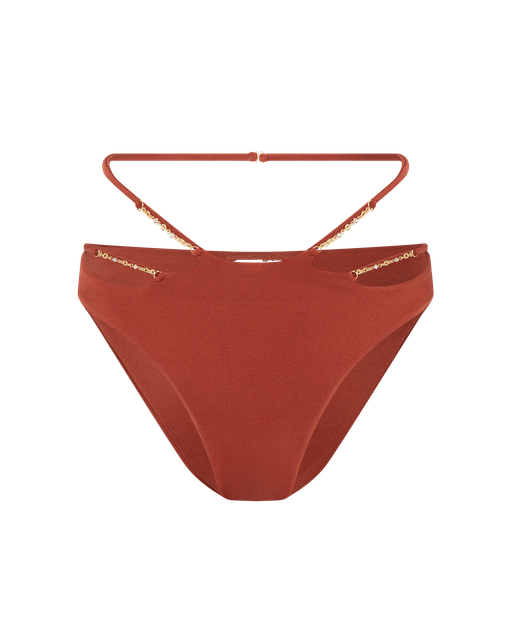 Christiana Bikini Bottom Brown | Agent Provocateur