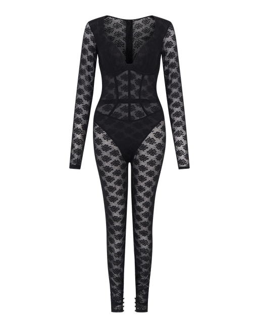 Mercy Catsuit Black | Agent Provocateur