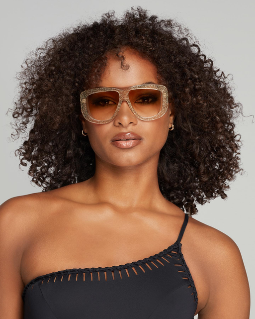 Karley Sunglasses Crystal/Faded | Agent Provocateur