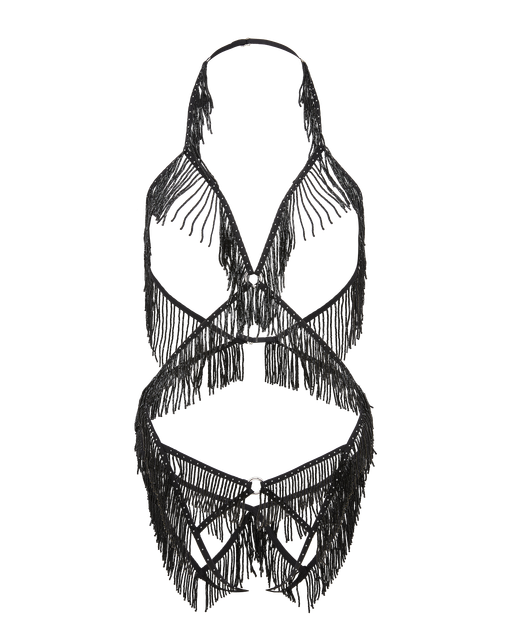 Saisha Playsuit Black | Agent Provocateur