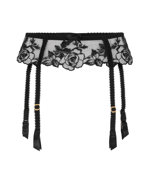 Callypso Suspender Black | Agent Provocateur