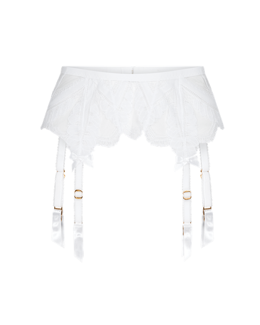 Alysia Suspender White | Agent Provocateur