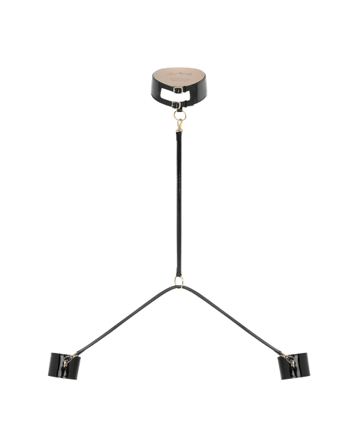 Mary Jane Choker & Cuff Set Black | Agent Provocateur